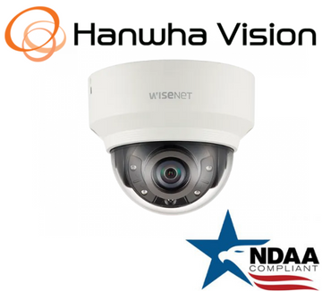Hanwha Techwin XND-8030R WiseNet 5MP IR Vandal Dome IP Security Camera 4.6mmLens