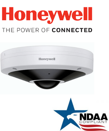 Honeywell HC30WF5R1 5MP NDAACompliant PoE IP66 Fisheye Network IP SecurityCamera