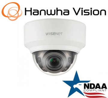 Hanwha Techwin XND-8020R WiseNet 5MP PoE IR IP Security Dome Camera 3.7mm Lens