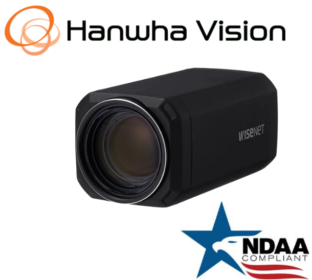 Hanwha Techwin XNZ-6320A H.265 PoE Zoom Box IP Security Camera 4.44-14 ...