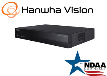 Hanwha Techwin HRX-434-6TB 4CH 8MP IP Pentabrid DVR Security Recorder 6TB HDD