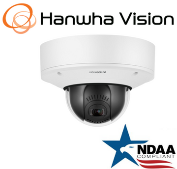 Hanwha Techwin XNV-6081Z 2MP IP PTRZ  Vandal Security Dome Camera 2.8-12mm Lens