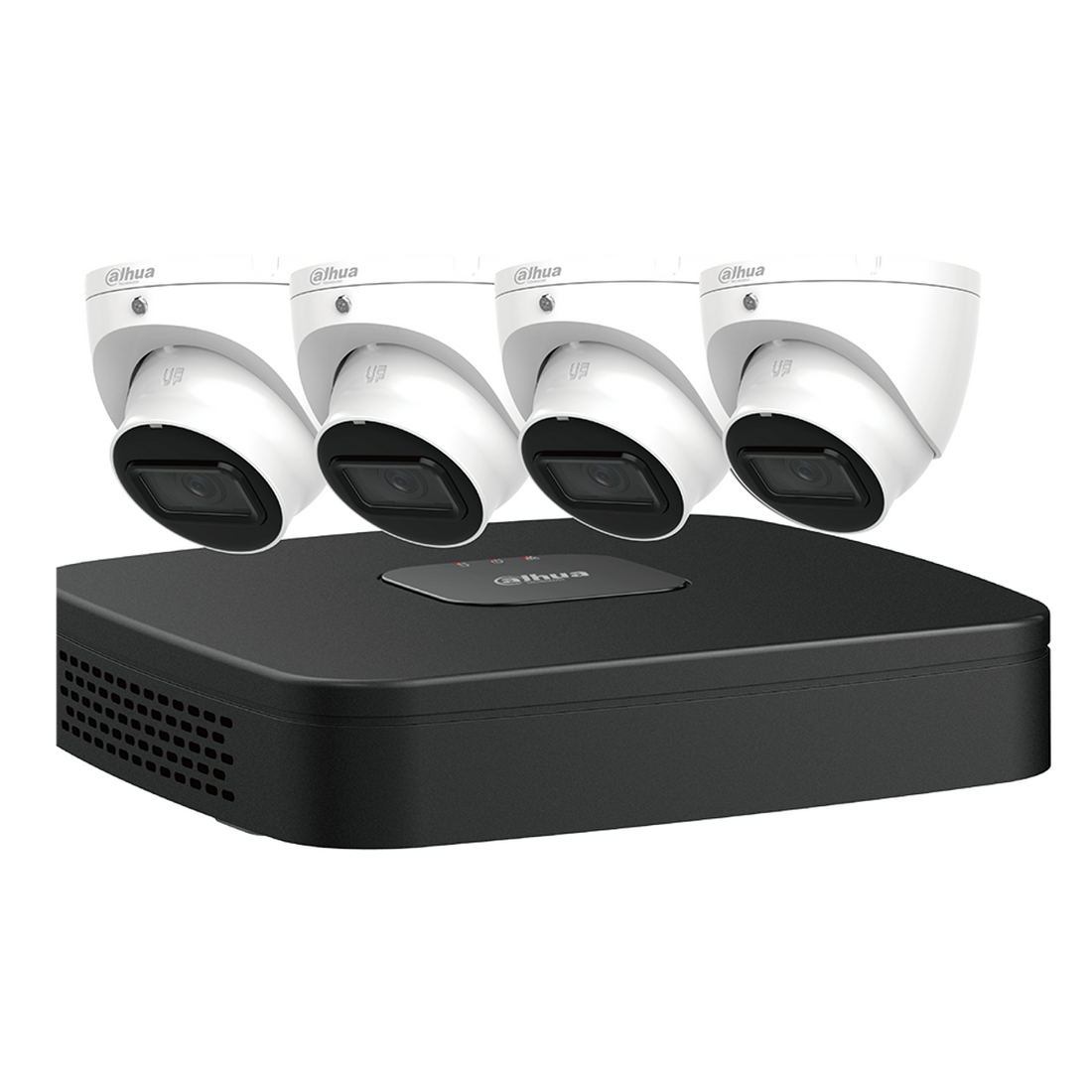Dahua N444L42A 4MP 4-Ch  (4Eyeball Cameras+NVR) Security System 
