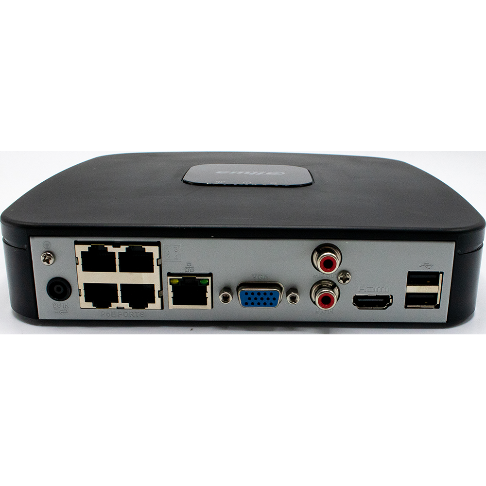 Dahua 80Mbps Up to 8MP Resolution H.265 4 PoE Ports NetworkSecurityRecorder NVR