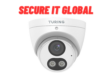 Turing Video TP-MED8M28C 8MP NDAA Turret White Network IP Security Camera
