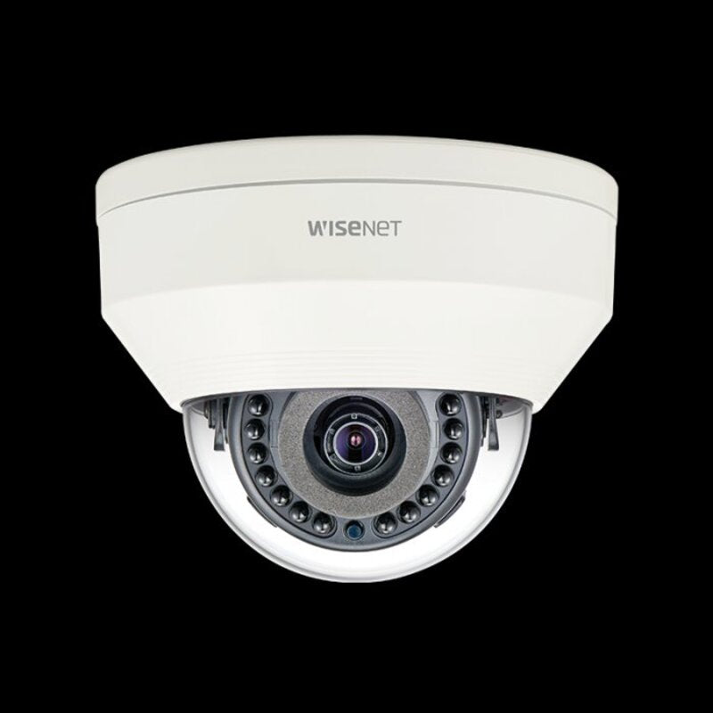 Hanwha Techwin LNV-6032R 2MP PoE IR IP Dome Security Camera With 6mm fixed lens