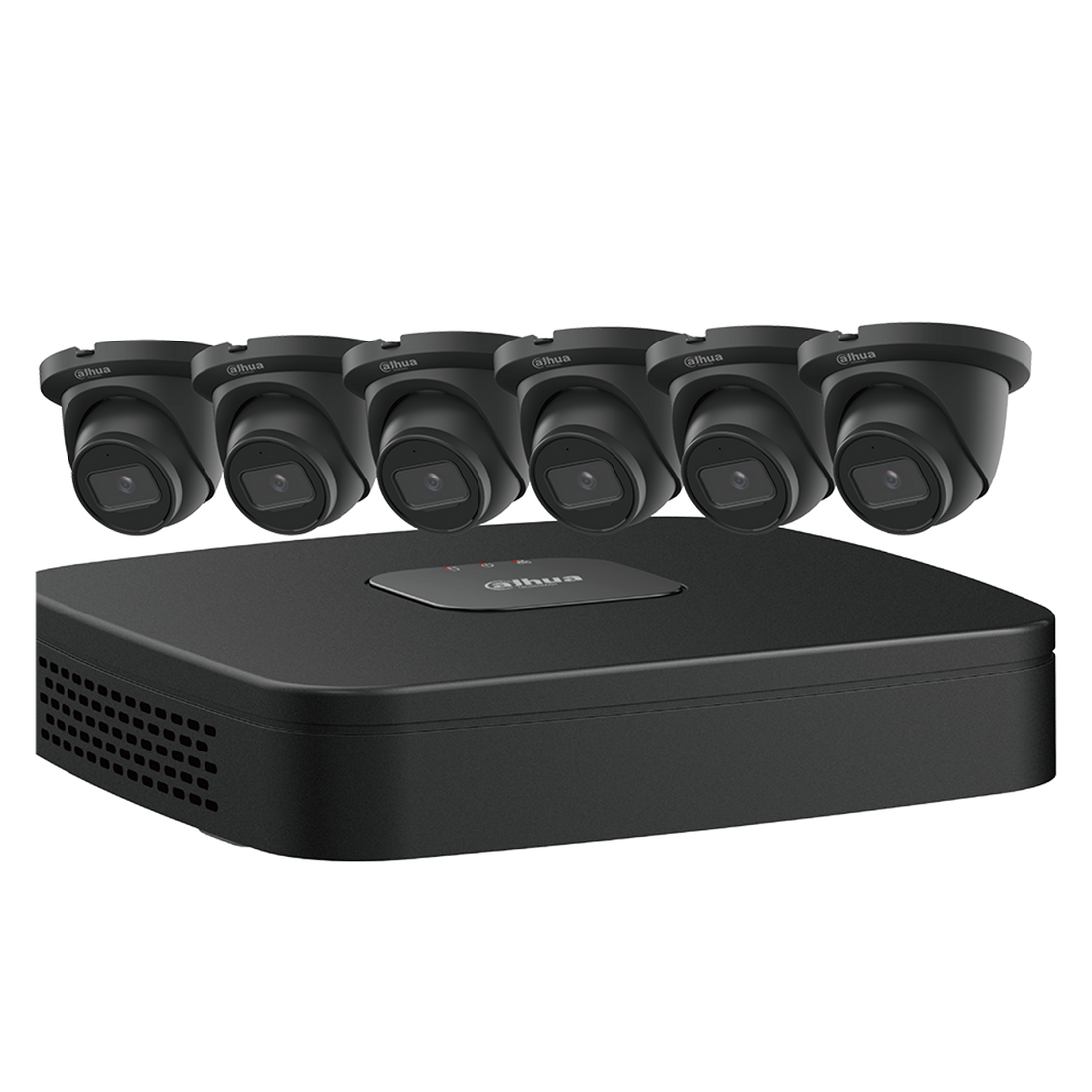 Dahua NB484E62B 4MP 8-Ch (6Eyeball Cameras+NVR) Security System