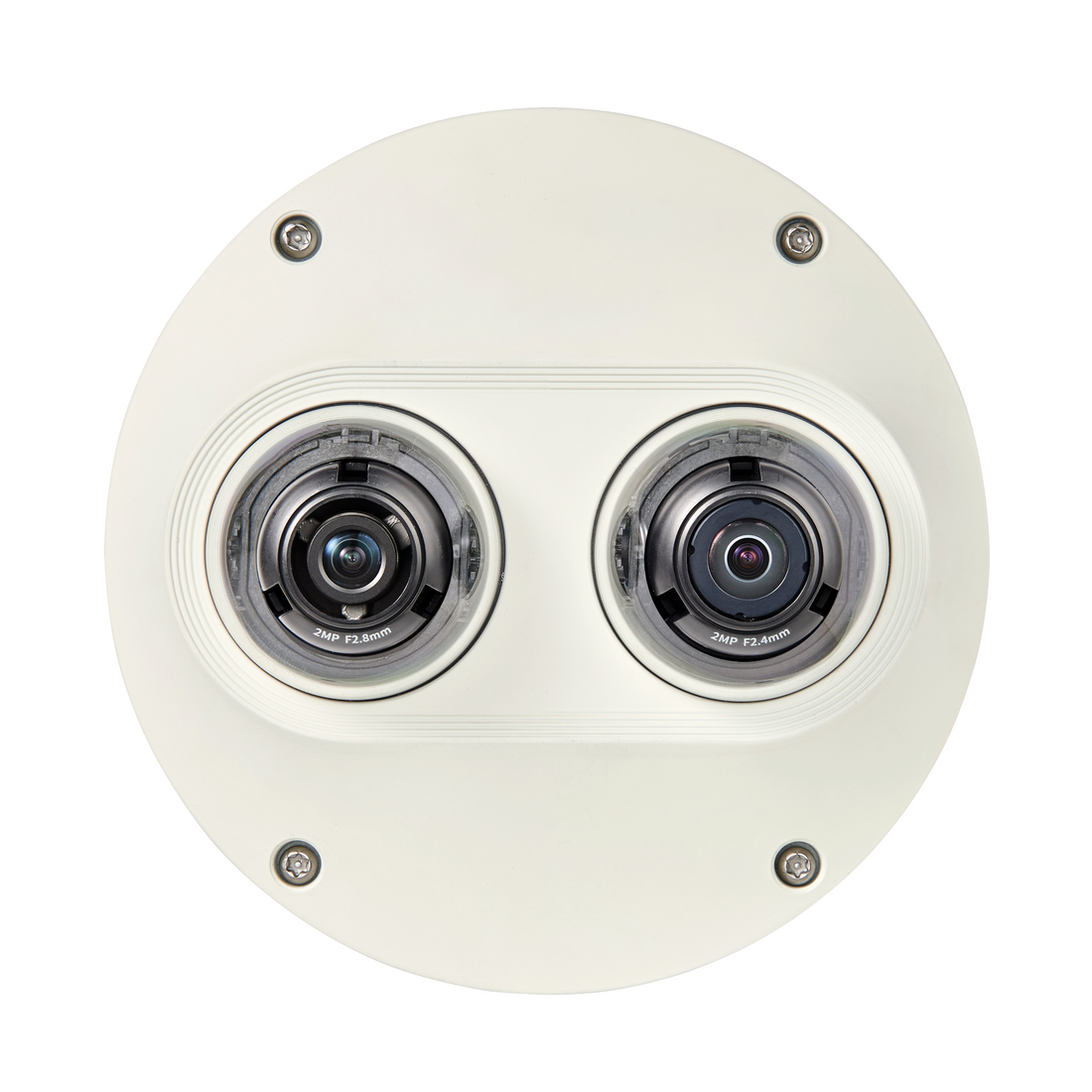 Samsung Hanwha Techwin WiseNet  PNM-7000VD Outdoor NW Dual Dome Security Camera
