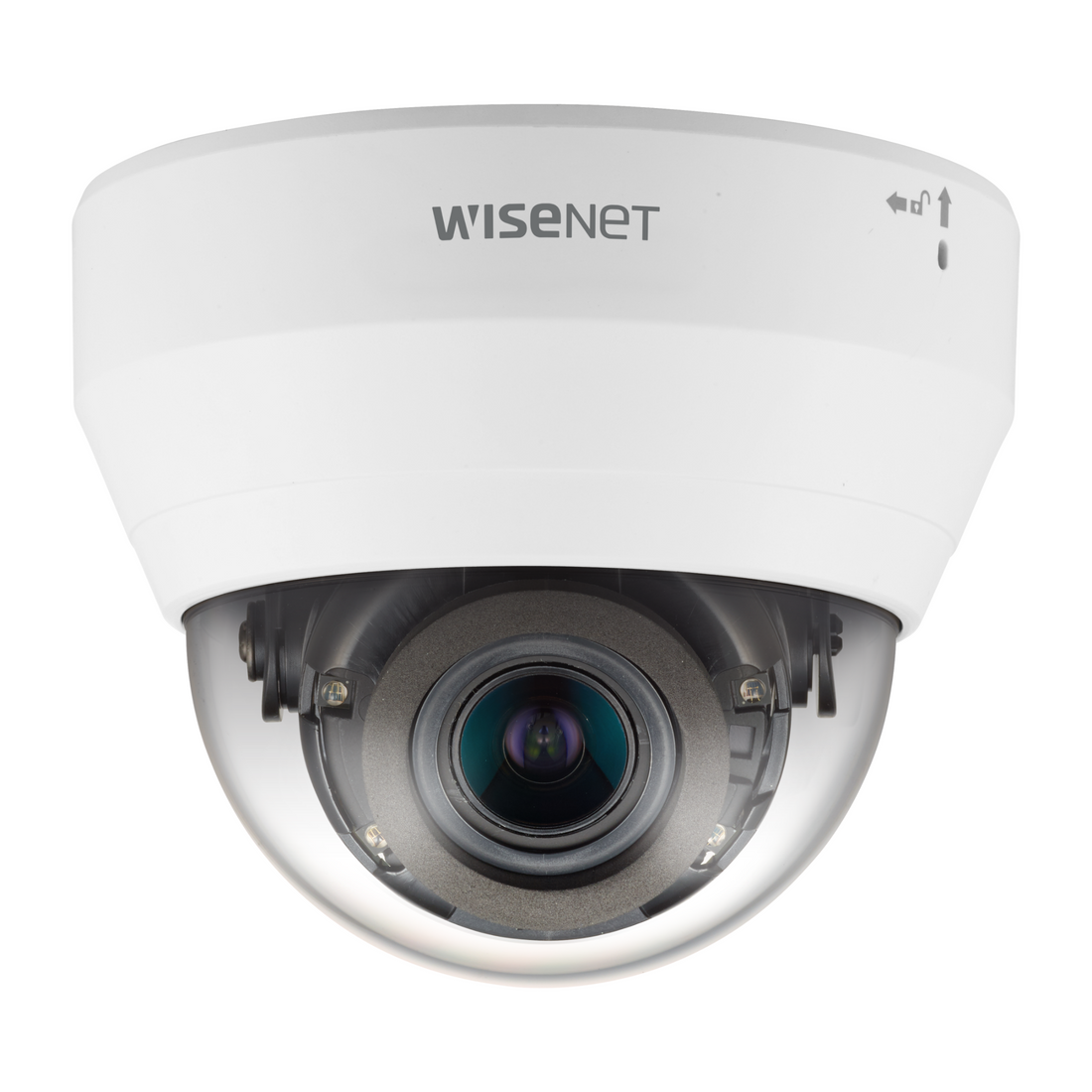 Hanwha Techwin QND-7082R 4MP POE IR IP Security Dome Camera  3.2 ~10.0mm Lens