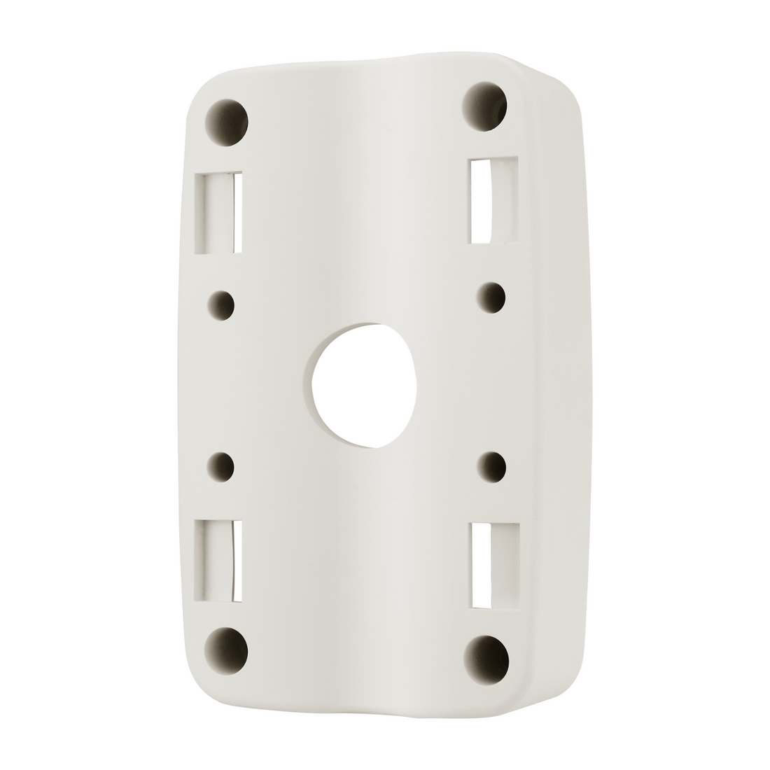 Hanwha Techwin SBP-300PM1 Pole Mount Base Adapter Ivory Color Security Accessory