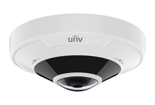UNV 12MP IP67 NDAA 2-Way Audio HD Fisheye Fixed Dome Uniview Security Camera