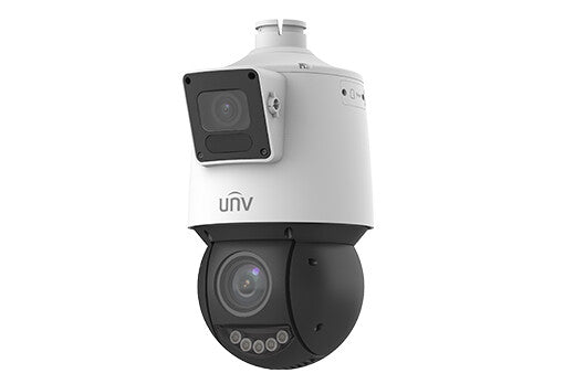 UNV 4MP PoE+PTZ NDAA Audio Outdoor Uniview IP Dual-lens Network Security Camera