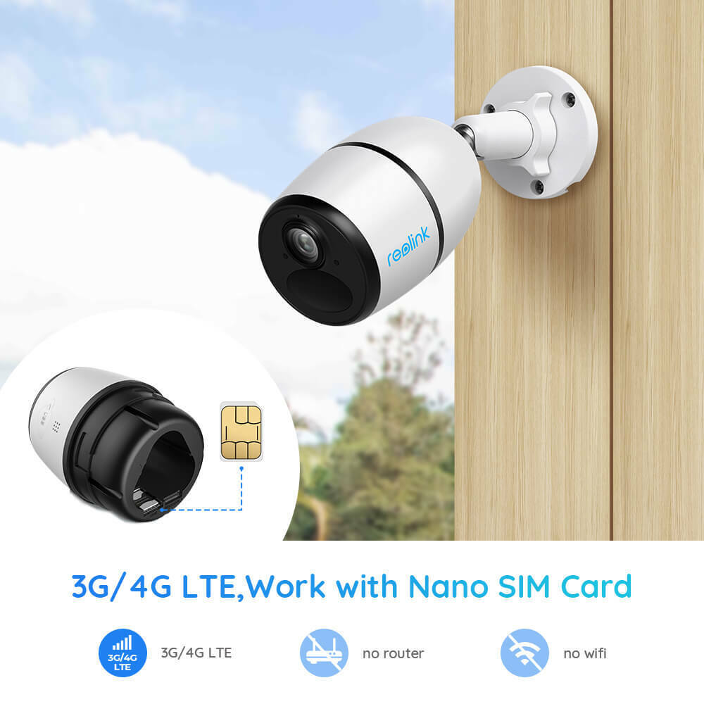 Reolink 2K 4MP HD Wireless Mobile 4G Network Battery Powered Security Camera - Secure IT Global