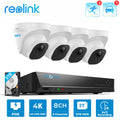 Reolink 8CH NVR 4K 2TB HDD PoE Person/Vehicle Detection Home Security System - Secure IT Global
