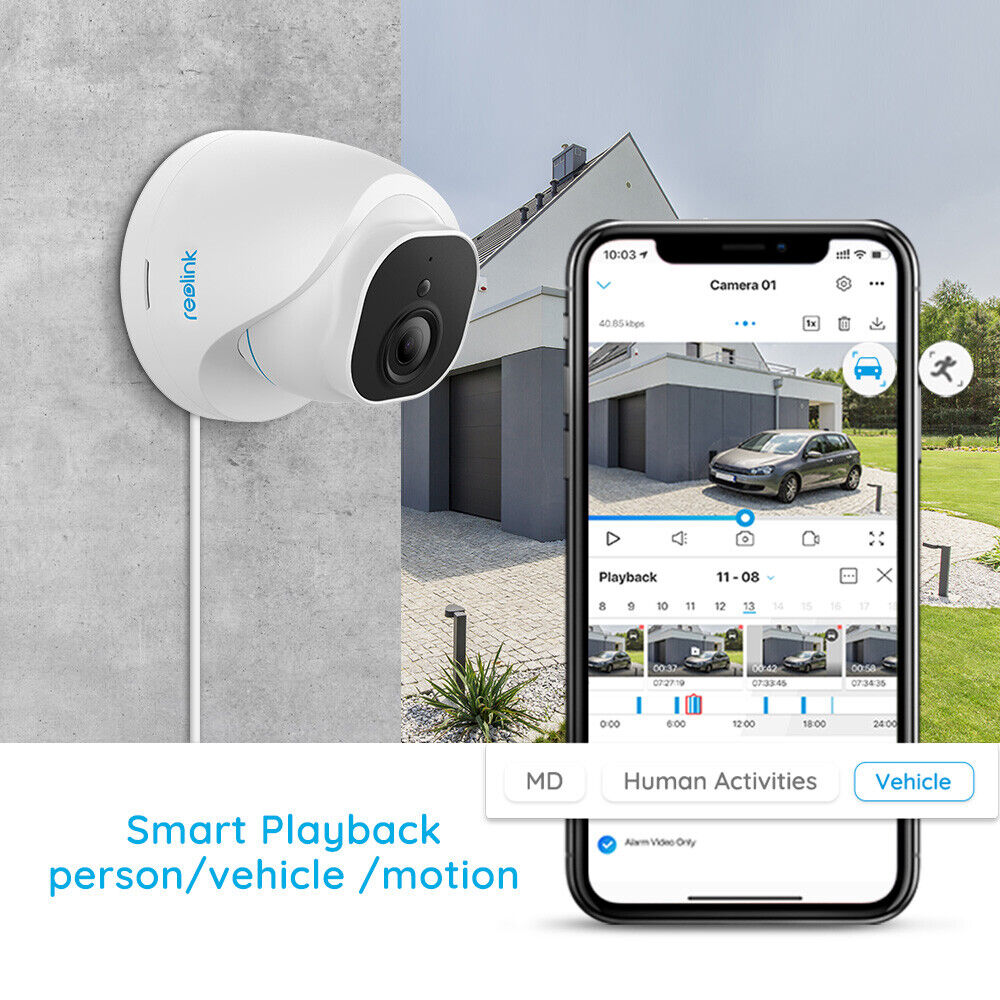 Reolink 8CH NVR 4K 2TB HDD PoE Person/Vehicle Detection Home Security System - Secure IT Global