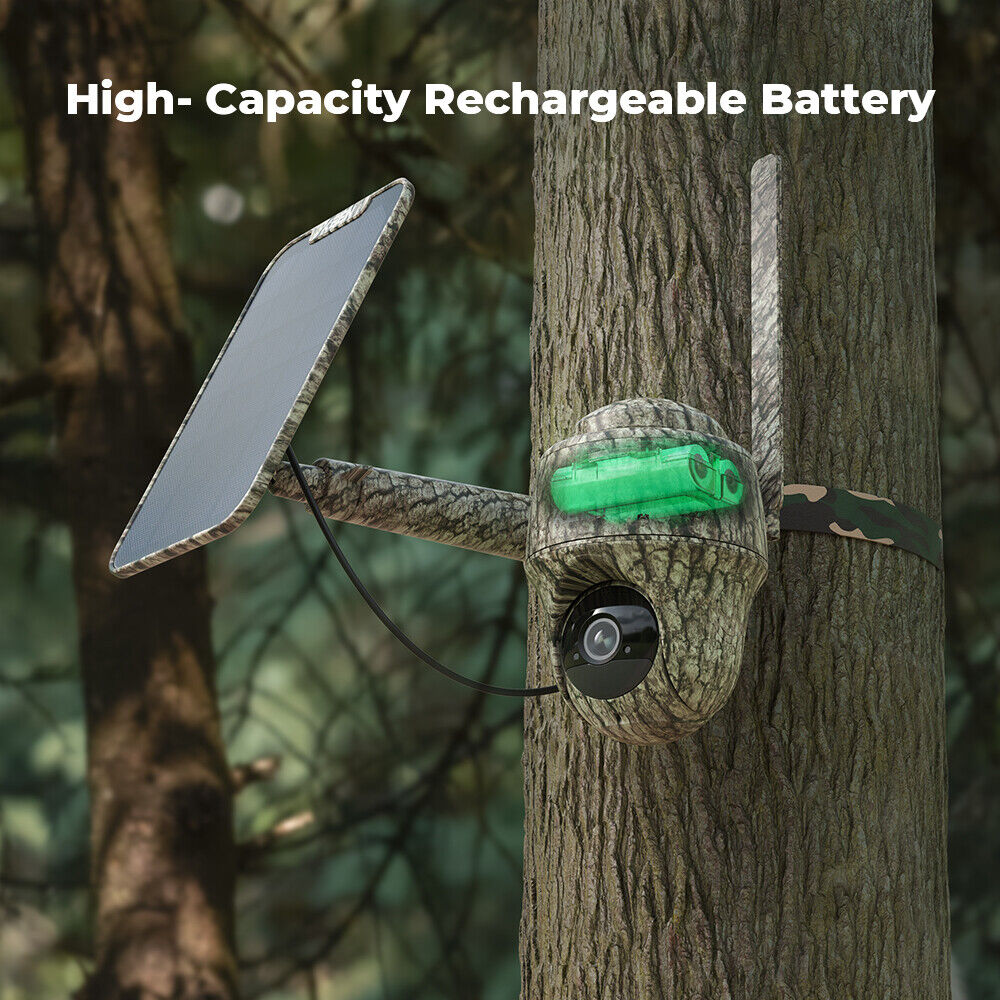 Reolink Pan Tilt 4G LTE Solar Wireless Cellular Camera KEEN Ranger PT Waterproof - Secure IT Global