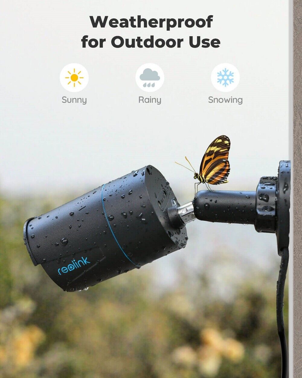 Reolink 5MP IP PoE Home Outdoor CCTV IP66 Audio Recording Security Camera - Secure IT Global