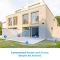 Reolink 8MP 4K PoE IP 2-Way Audio Spotlights CCTV PTZ Dome Home Security Camera - Secure IT Global