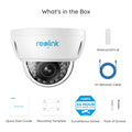 Reolink 4K PoE 8MP 5X Zoom Dome IP Vandal-Proof Audio Recording Security Camera - Secure IT Global