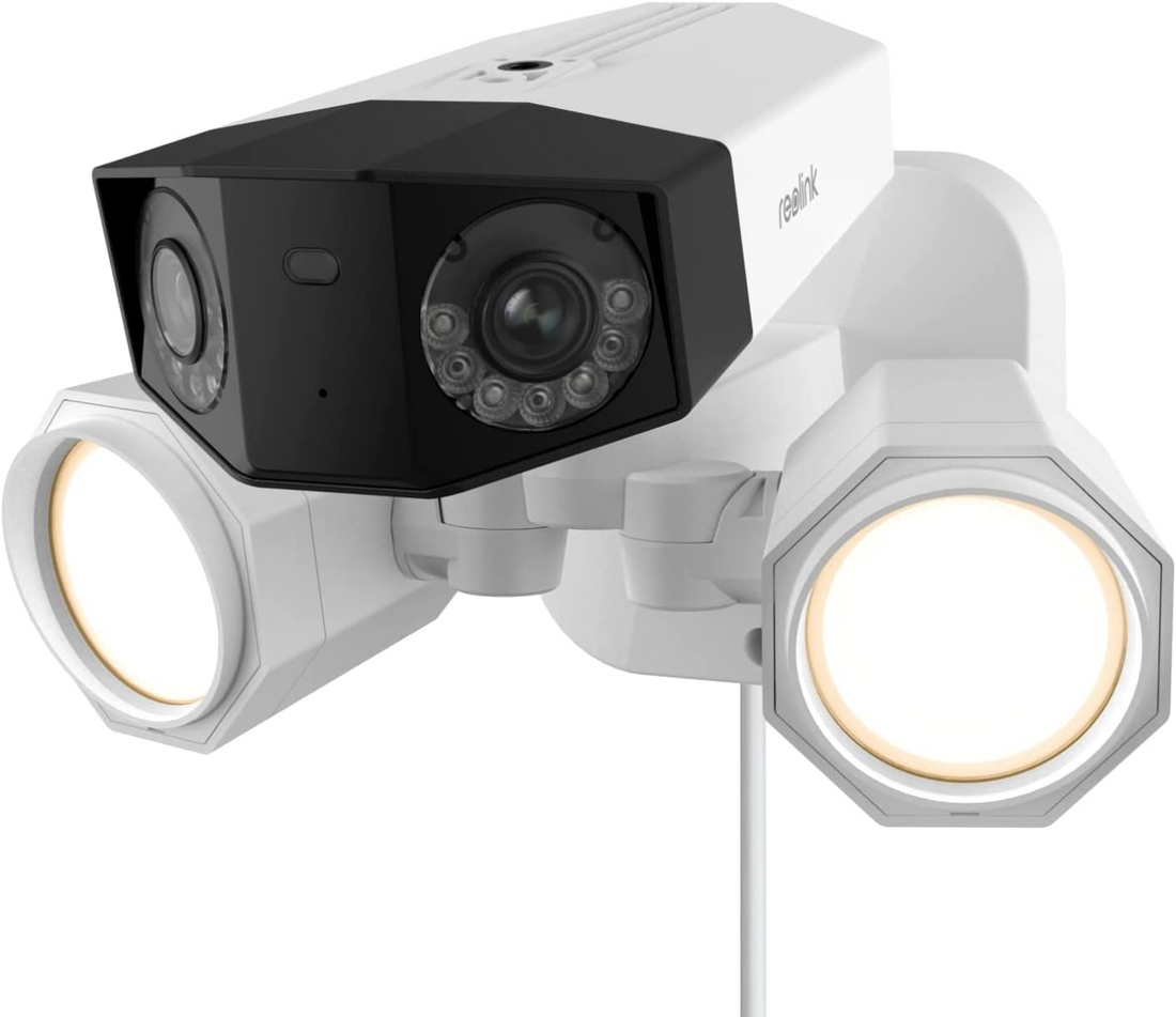 Reolink 4K Dual-Lens Floodlight Outdoor Poe IP Camera with 180° Security Camera - Secure IT Global