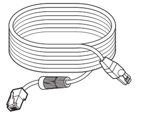 Hanwha Techwin SCL-150 Extension cable for remote head lens Security Accessory
