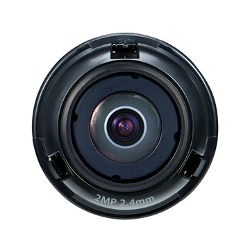 Hanwha Vision SLA-2M2400D security camera lens product photo, main view