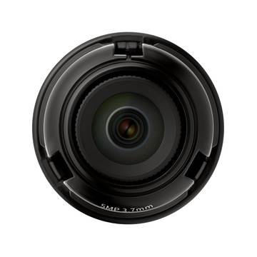 Hanwha Vision SLA-5M3700D security camera lens product photo, main view