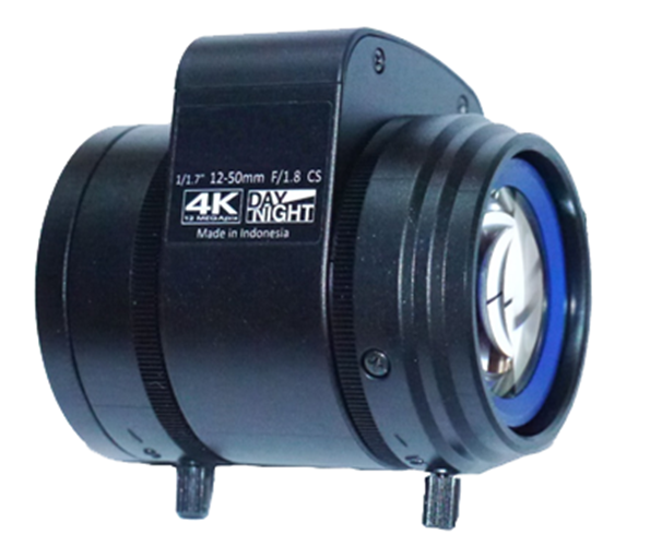 Hanwha Techwin SLA-T-M1250DN  DC-iris 12MP 12~50mm Security Camera Lens