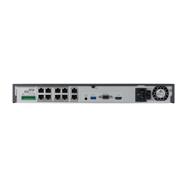 Hanwha Techwin WRN-810S-6TB WN  WAVE recording server with PoE+8 Channel NVR