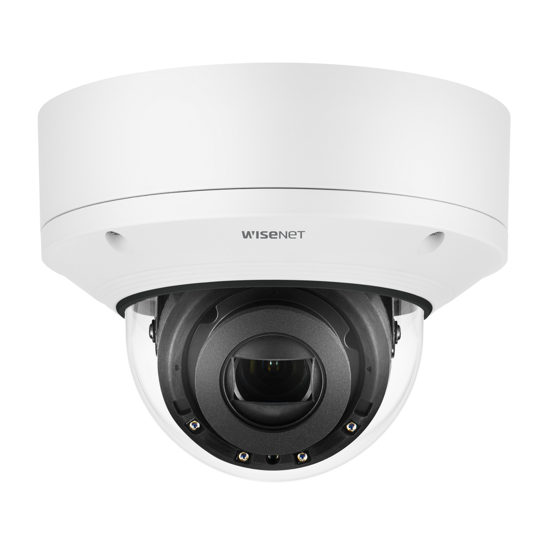 Hanwha Techwin  XND-6081RV WiseNet 2MP PoE IP Security Dome Camera 2.8-12mm Lens