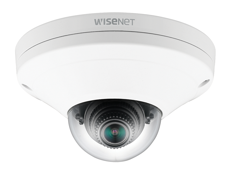 Hanwha Techwin XNV-6011W 2MP PoE IP Compact Dome SecurityCamera 2.8mm fixed lens