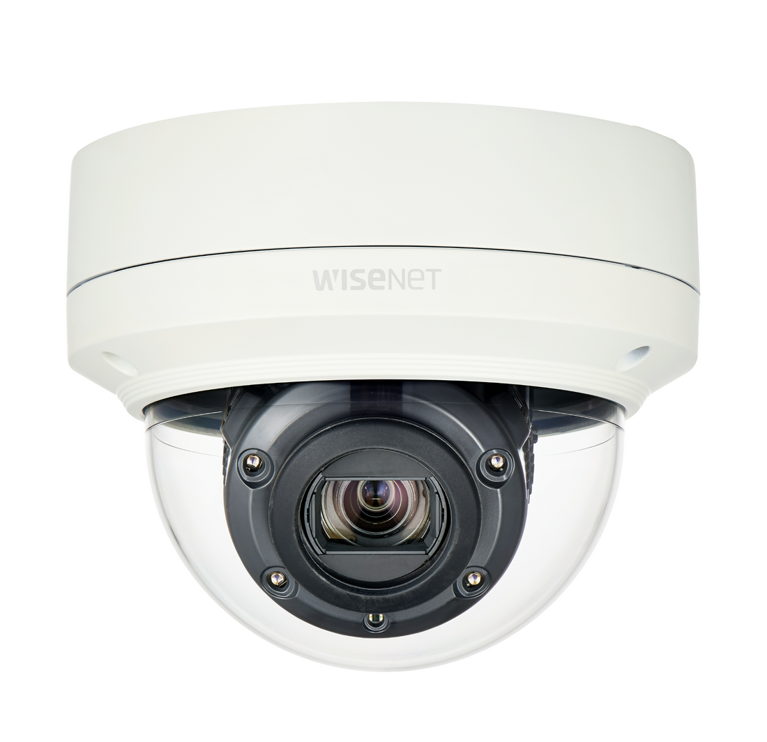 Hanwha Techwin XNV-6120R 2MP PoE NW IR IP Security Dome Camera 5.2mm ~62.4mmLens