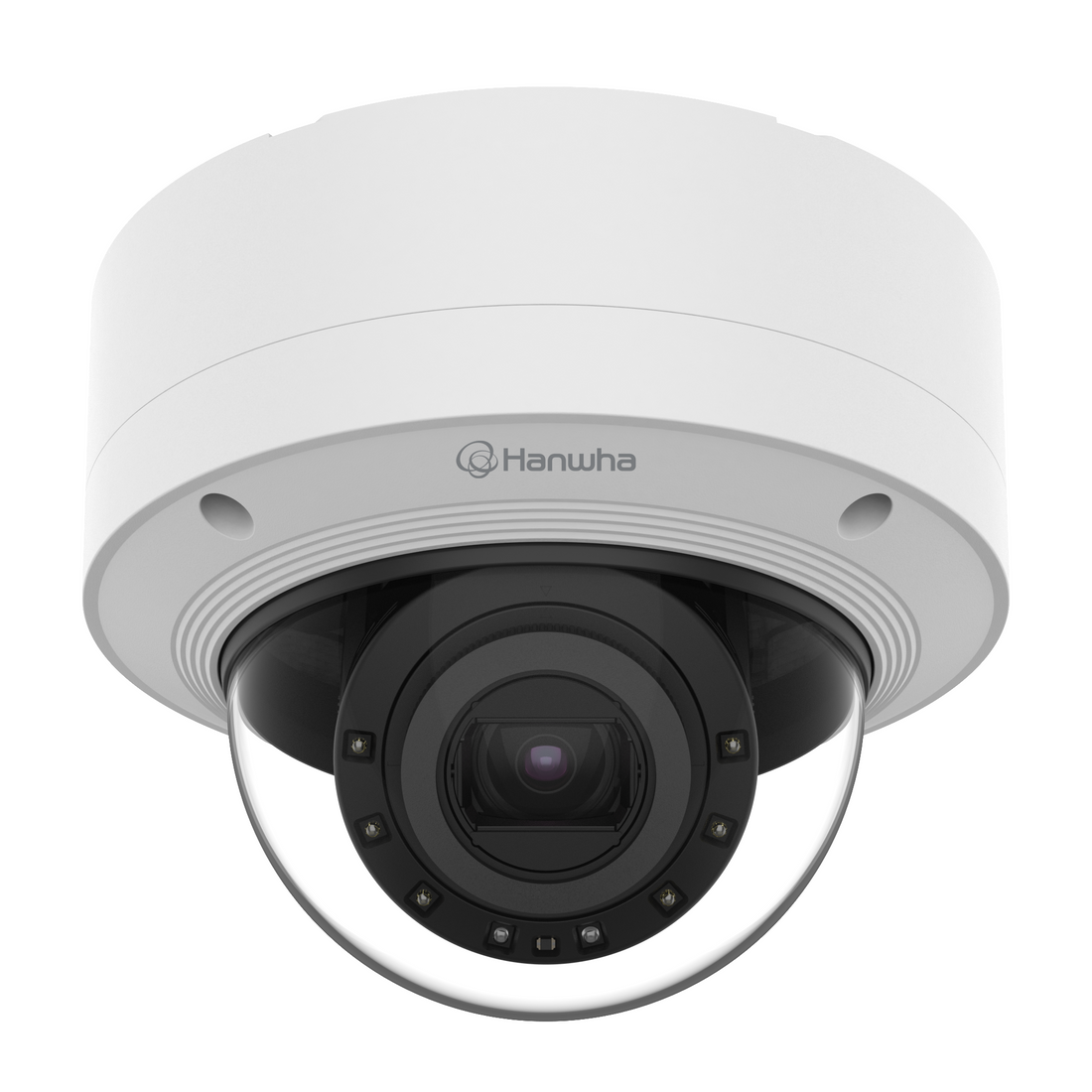 Hanwha Techwin XNV-6123R 2MP IR Vandal Dome AI IP Security Camera 5.2~62.4mmLens