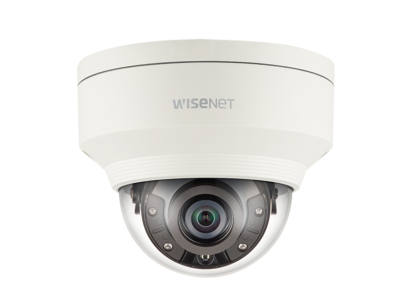 Hanwha Techwin XNV-8030R 5MP NW IR IP Security Dome Camera 4.6mm Fixed  Lens
