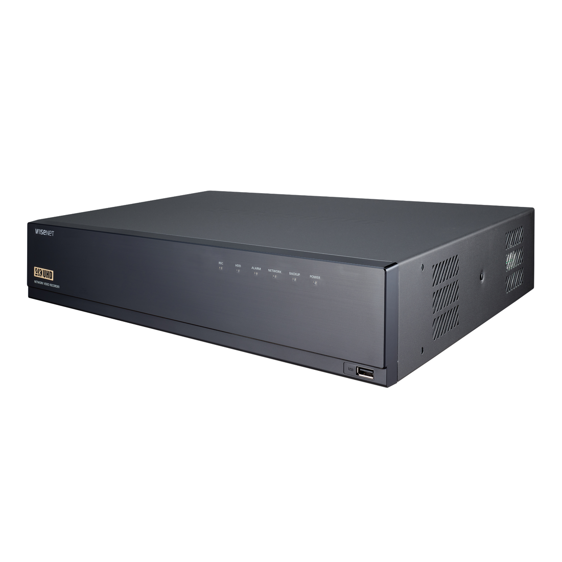 Hanwha Techwin XRN-1610SA-2TB 16CH 12MP NVR Security Recorder with PoE+ 2TB HDD