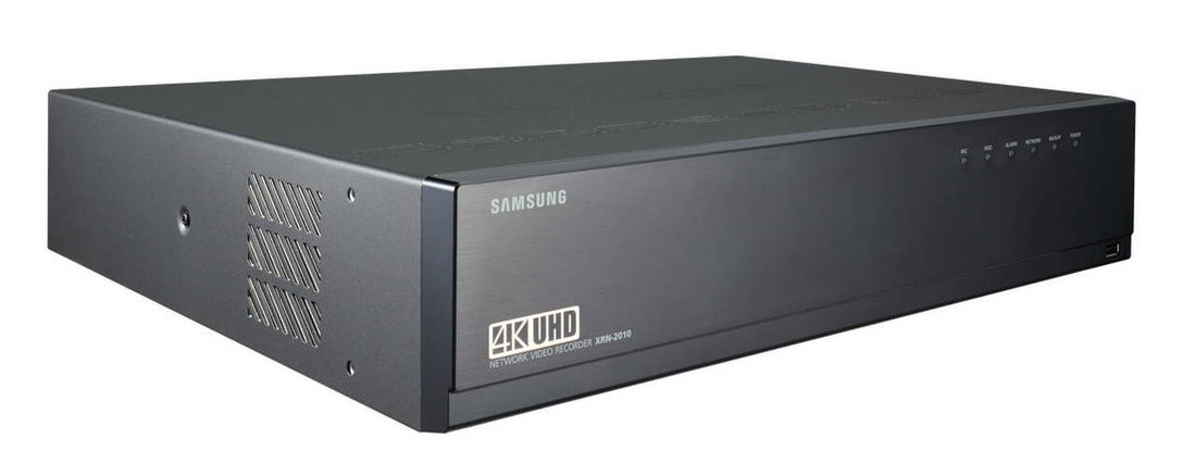 Hanwha Techwin WiseNet XRN-2010A 32CH 4K 12MP Security NVR Recorder  2TB HDD