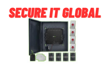 ZKTeco Atlas460-4 Complete Biometric 4 Door Access Control Kit SecurityAccessory